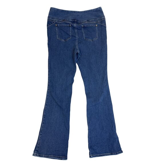 DSquared2 Women’s Blue Denim Bootcut Jeans Size LT - New - Picture 2 of 9